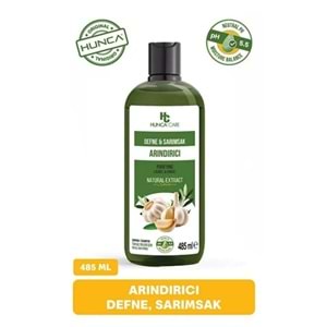 HUNCA CARE ŞAMPUAN DEFNE SARIMSAK 485 ML