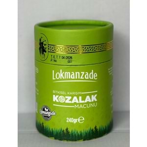 KOZALAK MACUNU 240 GR CAM KAVANOZ LOKMANZADE