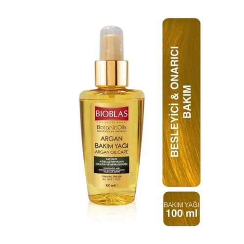 BİOBLAS SAÇ BAKIM ARGAN YAĞI 100 ML