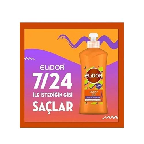 ELİDOR SAÇ NEMLENDİRİCİ BAKIM KREMİ 7\24 300 ML