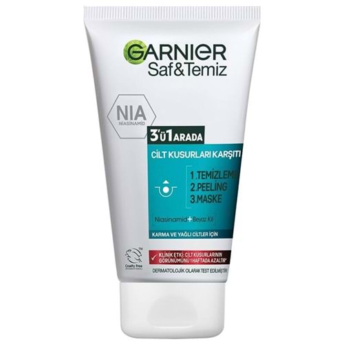 GARNIER AKTİF SAF TEMİZ 3IN1 150 ML