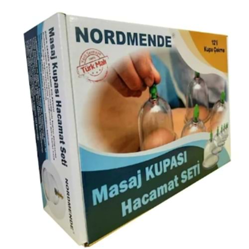 HACAMAT KUPA ÇEKME SETİ NORDMENDE 12 Lİ