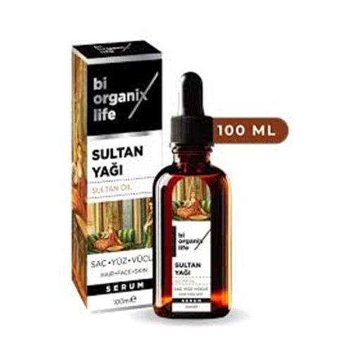 BİORGANİX SULTAN YAĞI SERUM 100 ML