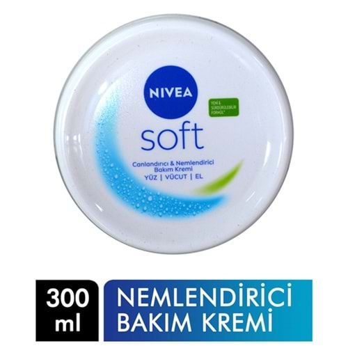 NİVEA KREM SOFT 300 ML
