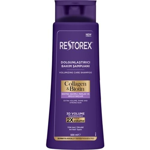 RESTOREX ŞAMPUAN 500 ML COLLAGEN MOR