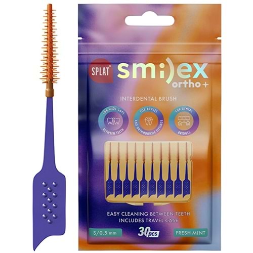 SPLAT DİŞARASI ( ARAYÜZ ) FIRÇASI NANELİ 30 LU S\0,5