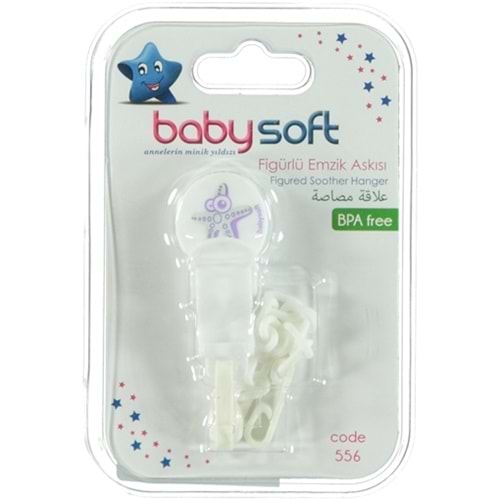 BABYSOFT 556 FİGÜRLÜ EMZİK ASKISI