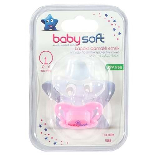 BABYSOFT 588 DAMAKLI KAPAKLI EMZİK NO 1