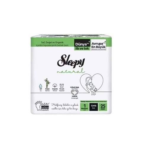 SLEEPY ÇOCUK BEZİ YENİDOĞAN NO:1 42 Lİ