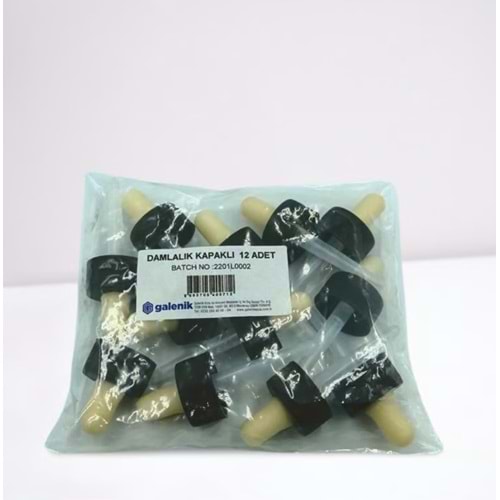 DAMLALIK KAPAKLI 12Lİ PAKET