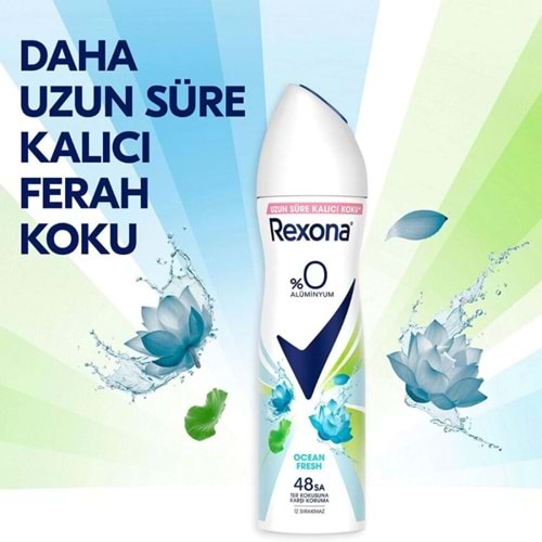 REXONA DEODORANT OCEAN FRESH