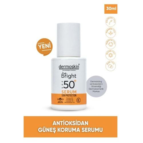 DERMOSKİN BE BRİGHT GÜNEŞ KORUMA SERUMU SPF 50+ 30 ML