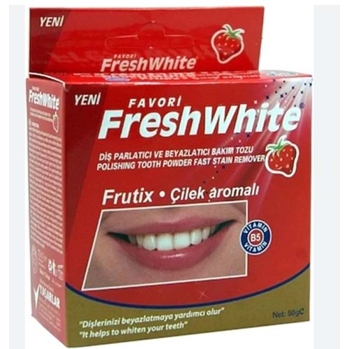 FRESH WHİTE DİŞ TOZU ÇİLEK