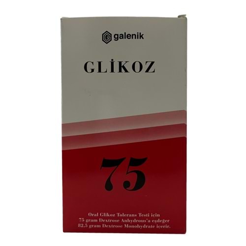 GLİKOZ TOZ 75 GR GALENİK