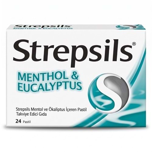 STREPSİLS BOGAZ PASTİLİ MENTOLLÜ 24 LÜ