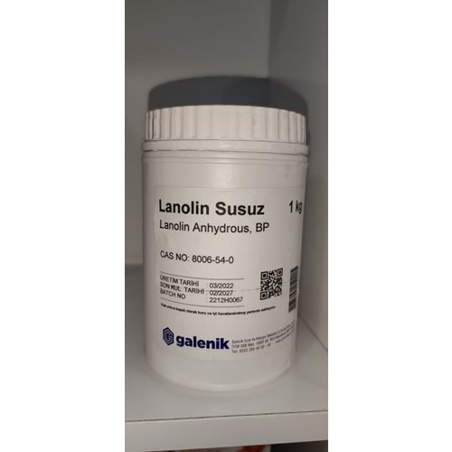 LANOLİN 1000 GR GALENİK
