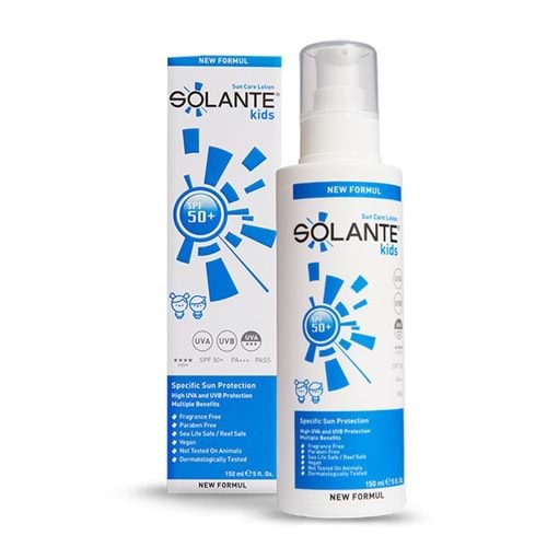 SOLANTE ÇOCUK GÜNEŞ LOSYONU KİDS SPF 50+