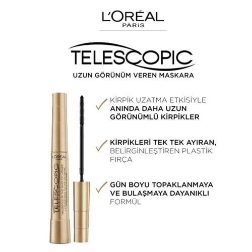 LOREAL PARİS TELESKOPIC MASKARA