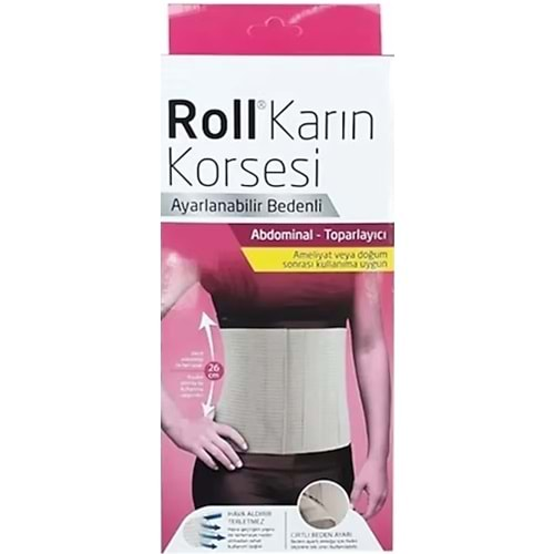 ROLL ABDOMİNAL KORSE BEDENSİZ