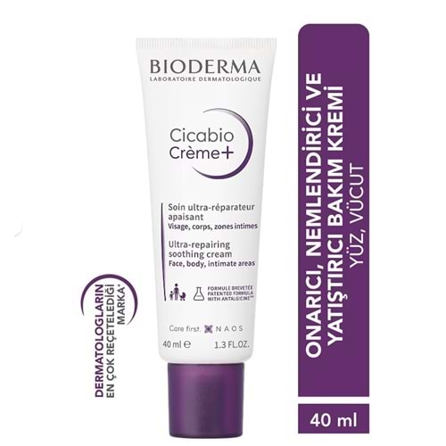 BİODERMA CİCABİO NEMLENDİRİCİ CREME 40 ML