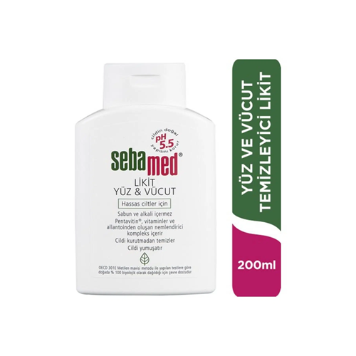 SEBAMED LİKİT SABUN 200 GR