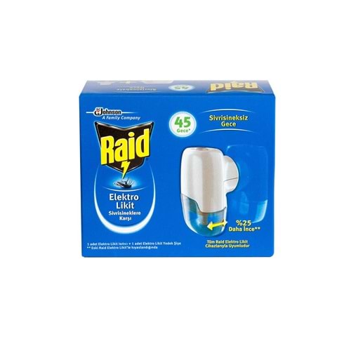 RAİD ELEKTRO LİKİT KOMPLE