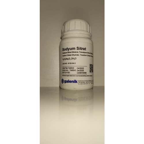 SODYUM SİTRAT 100 GR