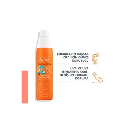 AVENE ÇOCUK GÜNEŞ SPREYİ 50+ 200 ML