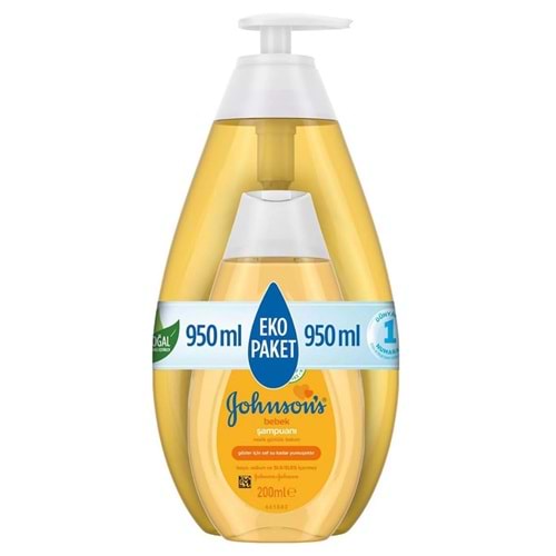 JOHNSONS BEBEK ŞAMPUANI 750 ML+200 ML