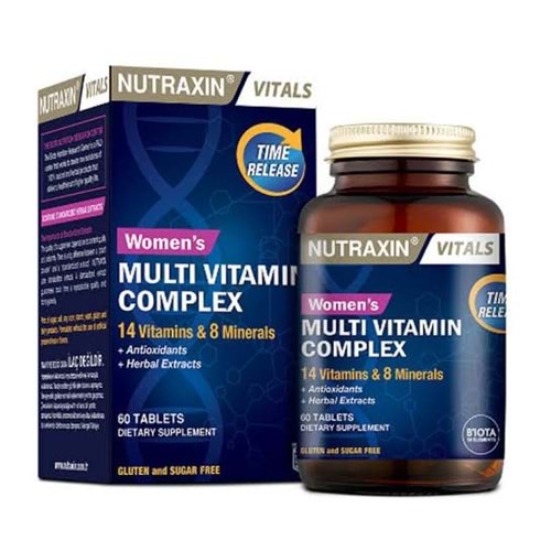 NUTRAXIN WOMENS MULTİVİTAMİN COMPLEX 60 TABLET