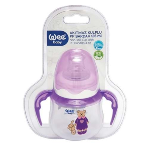 WEE 753 BABY AKITMAZ PP ALIŞTIRMA BARDAGI 125 ML