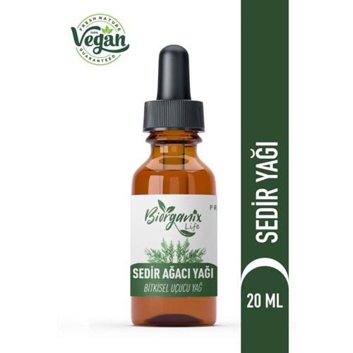 BİORGANİX SEDİR AĞACI YAĞI 20 ML