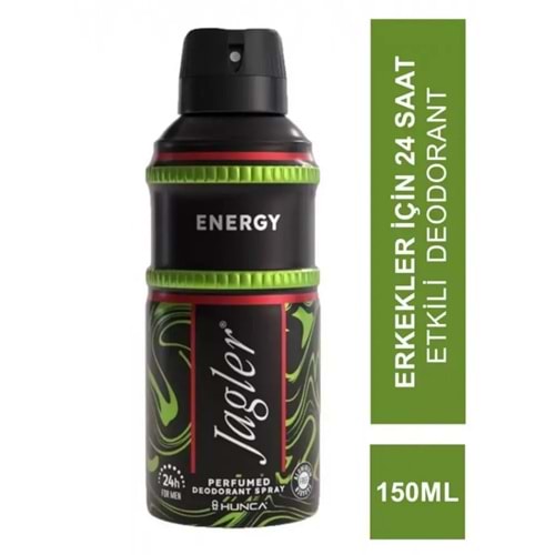 JAGLER DEODORANT 150 ML ENERGY