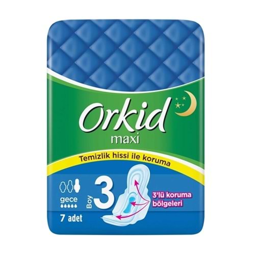 ORKİD MAXİ KANATLI GECE PED NO.3