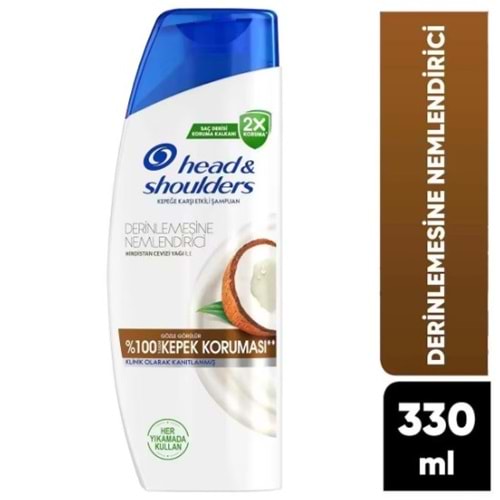 HEAD SHOULDERS ŞAMPUAN 330 ML DERİNLEMESİNE NEMLENDİRİCİ