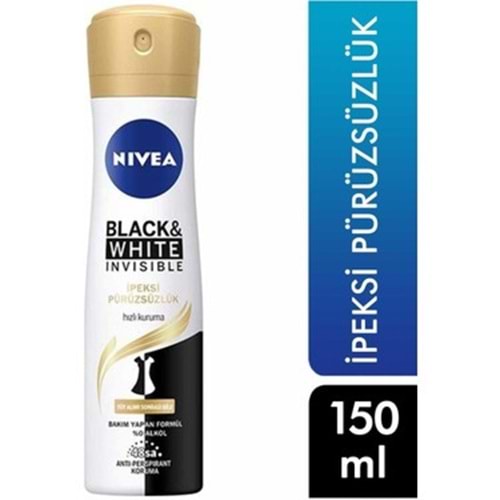 NİVEA DEODORANT BLACK&WHİTE INVISIBLE