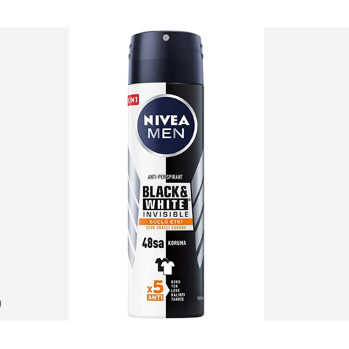 NİVEA MEN DEODORANT BLACK&WHITE GÜÇLÜ ETKİ