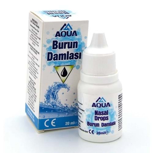 AQUA SERUM FİZYOLOJİK BURUN DAMLA