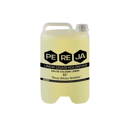 PEREJA LİMON KOLONYASI 80° 5 LT