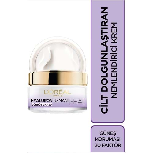 LOREAL HYALURON GÜNDÜZ KREMİ 50 ML