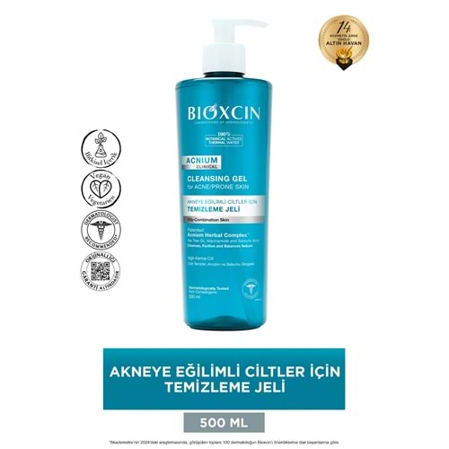 BİOXCİN ACNIUM YÜZ YIKAMA JELİ 500 ML