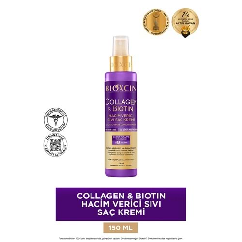 BİOXCİN SIVI SAÇ KREMİ 200 ML COLLAGEN&BİOTİN