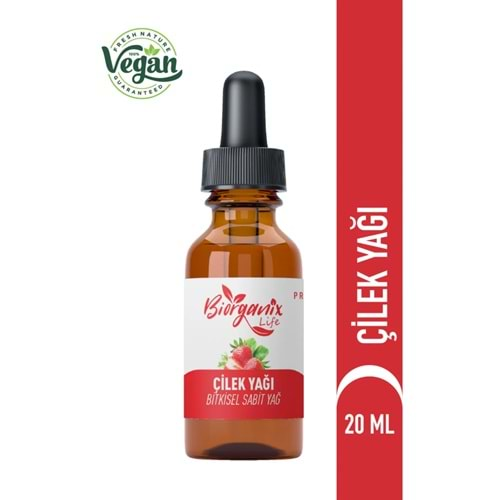 BİORGANİX ÇİLEK YAĞI 20 ML