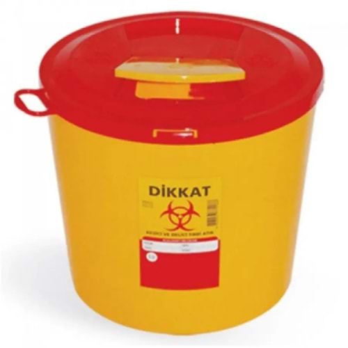 TIBBİ ATIK KOVASI 5 LT