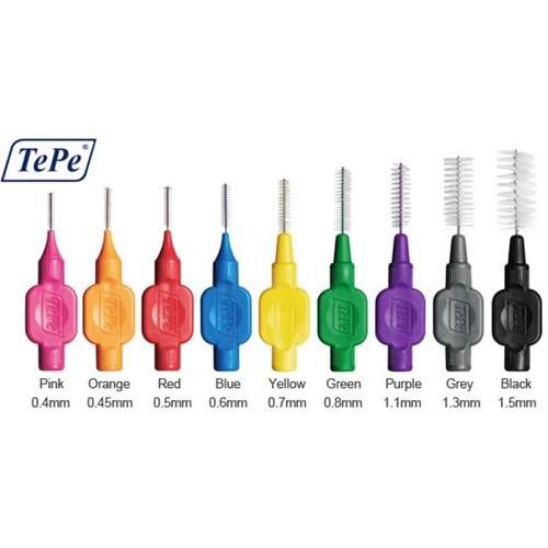 TEPE DİŞ ARASI(ARAYÜZ) FIRÇA SİZE 6