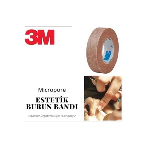 MİCROPORE BURUN FLASTERİ 3M