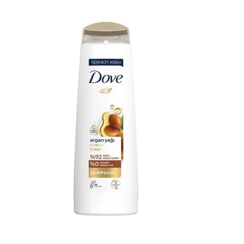 DOVE ŞAMP 400 ML ARGAN ONARICI