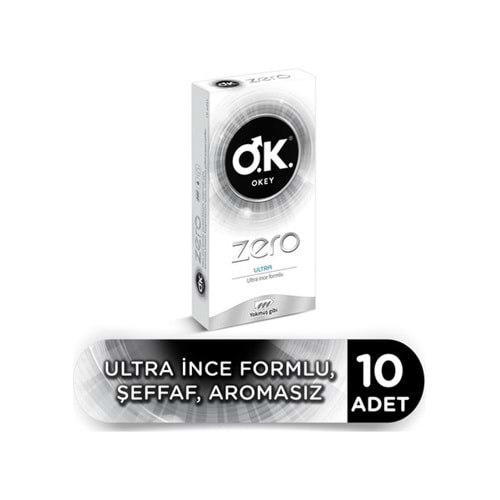 OKEY PREZERVATİF ZERO 10 LU