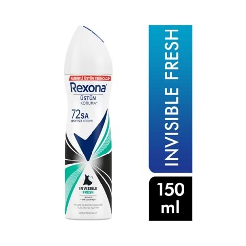 REXONA DEODORANT INVISIBLE FRESH