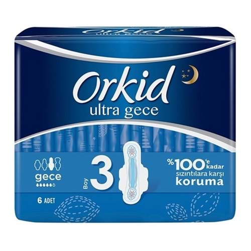 ORKİD ULTRA GECE GÜNDÜZ NO.3 6LI